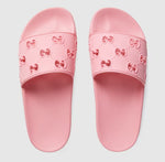 GG rubber slides pink