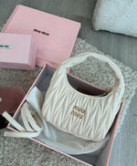 MIU  BAG WHITE