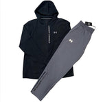 UA TRACKSUIT BLACK GREY