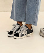 GOOSE TRAINERS BLACK