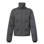 LV MONOGRAM KNITTED COAT