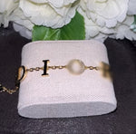 CD Letters bracelet luxe