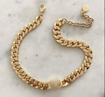 CD Gold necklace