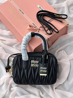 MIU  MINI BAG BLACK