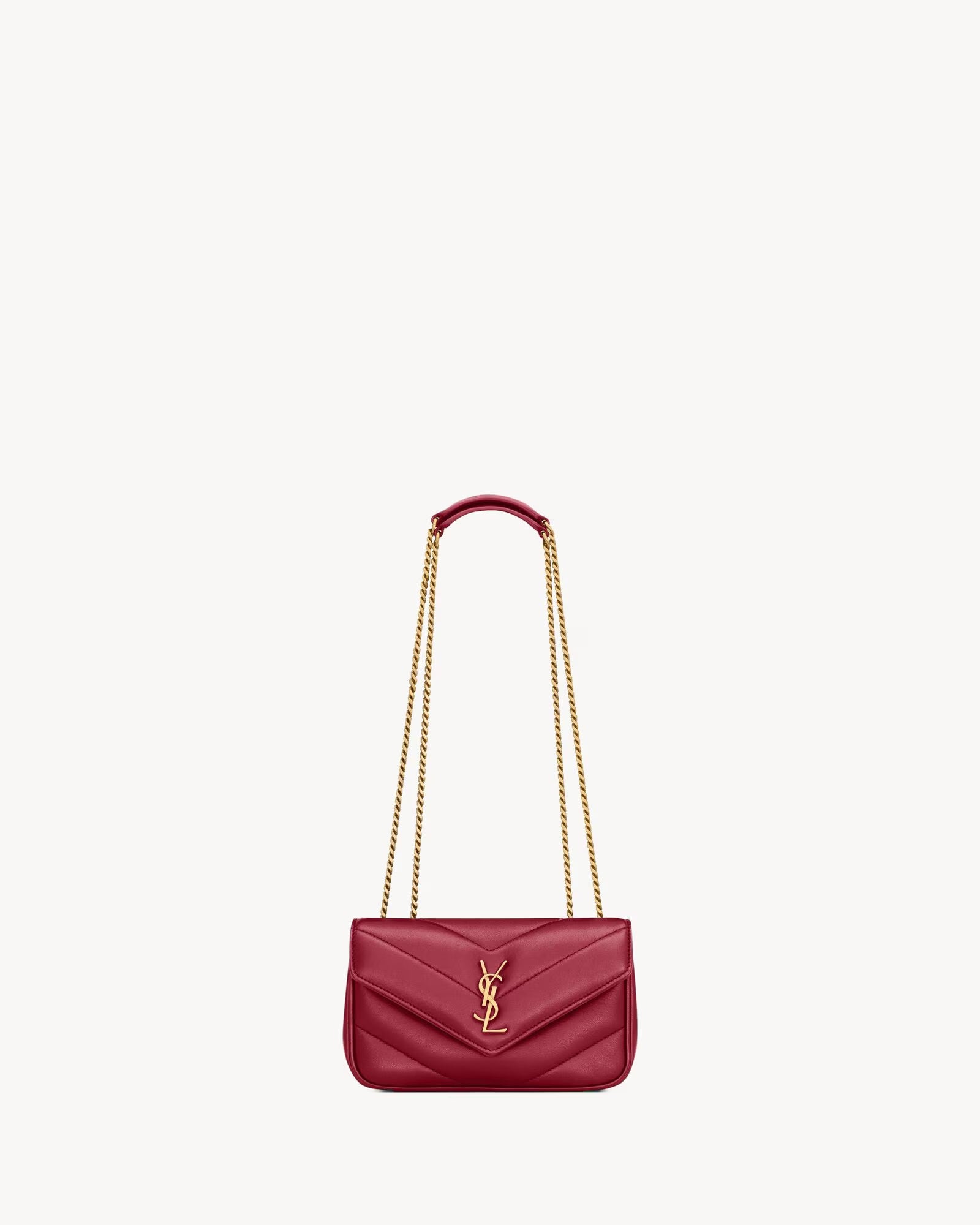 LOULOU MINI EN CUIR D'AGNEAU
