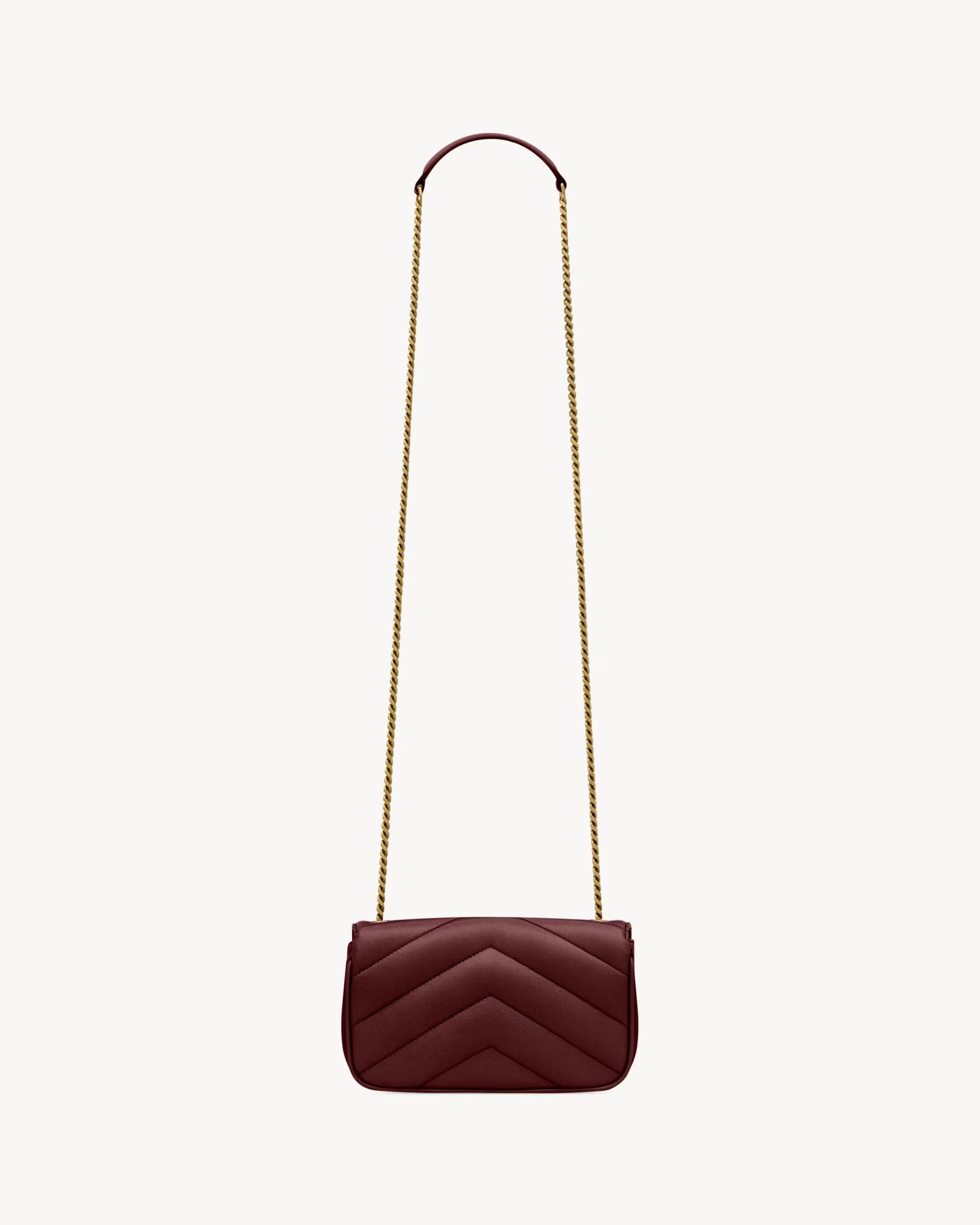 LOULOU MINI EN CUIR D'AGNEAU
