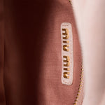 Mini sac Wander en velours matelassé