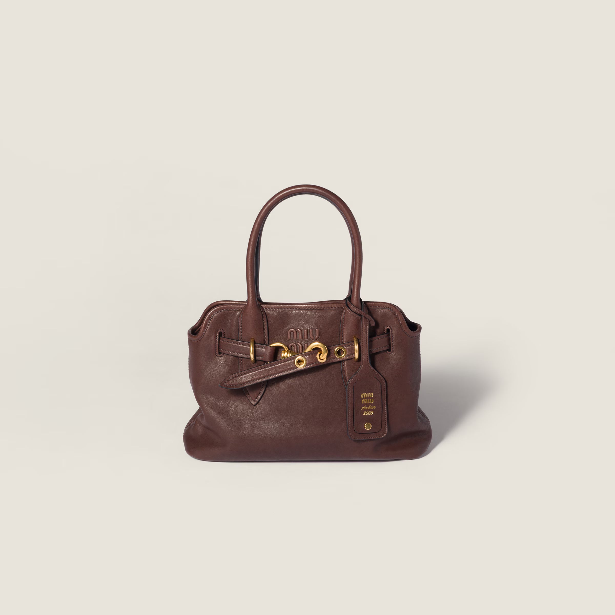 Sac Aventure en cuir nappa