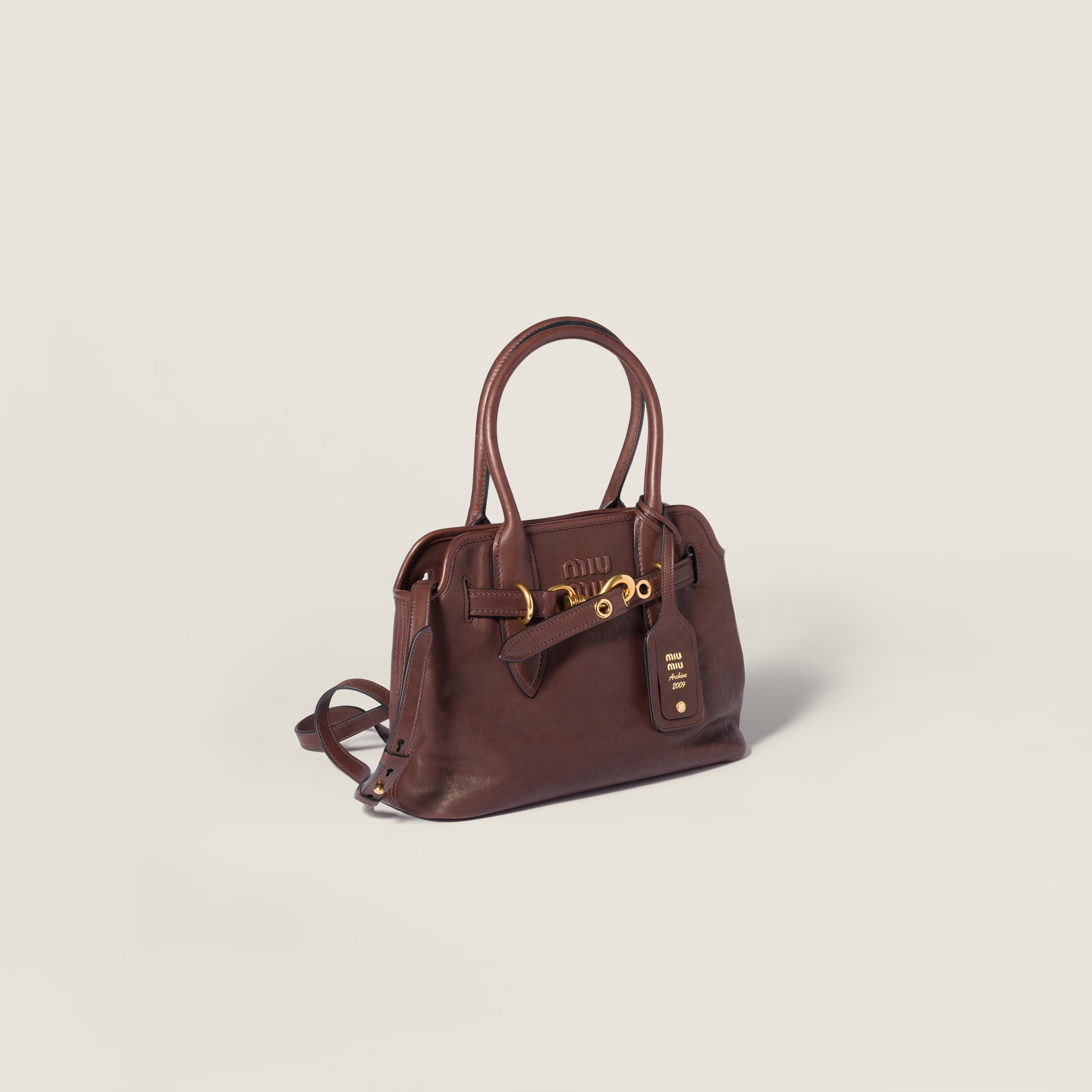 Sac Aventure en cuir nappa