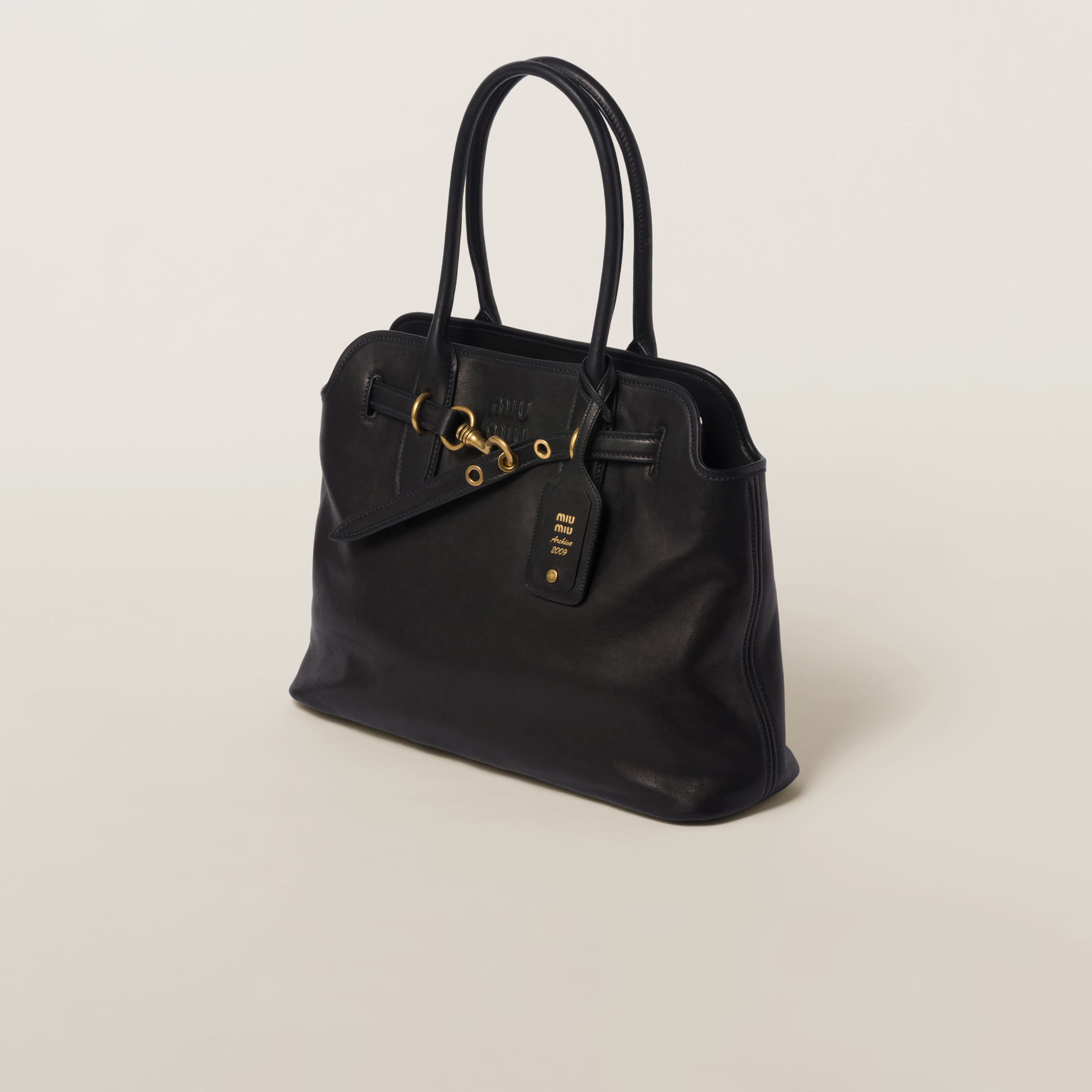 Sac Aventure en cuir nappa