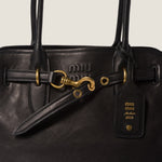 Sac Aventure en cuir nappa