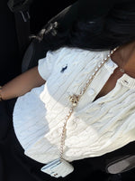 GILET EN COTON TORSADÉ BLANC