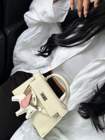 PETIT SAC BLANC À BANDOULIÈRE